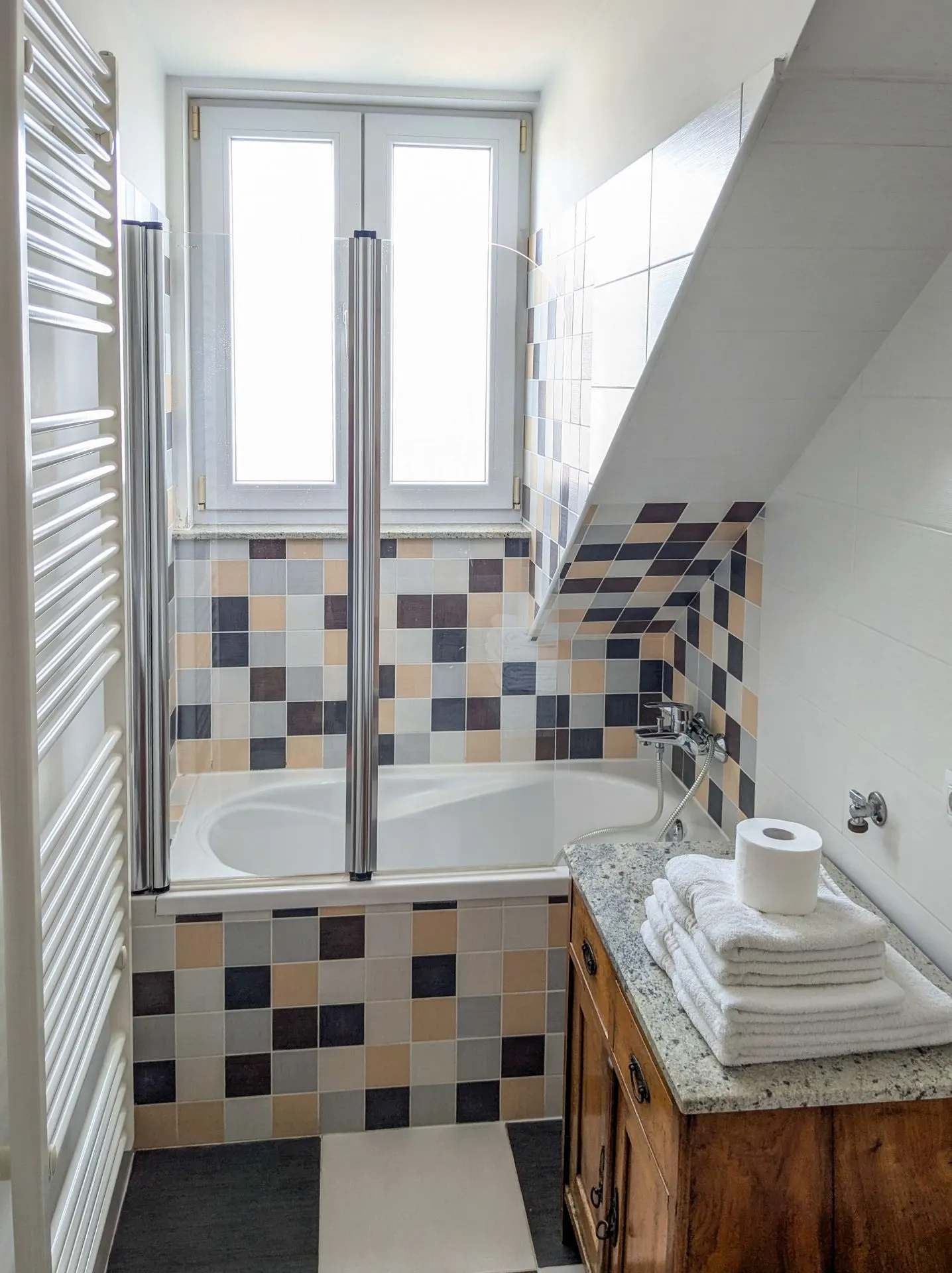 Apartma z razgledom: kopalnica