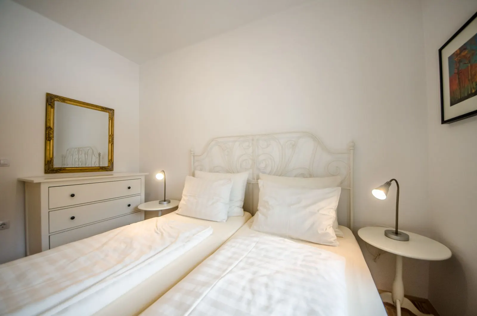 Rdeči apartma: spalnica